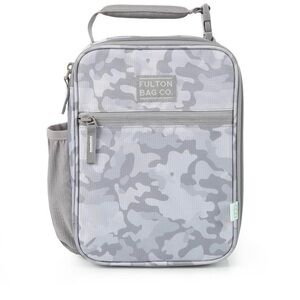 Gray Camouflage Fulton Bag Co. Upright Lunch Carrier~~BPA Free~~Water Repellent